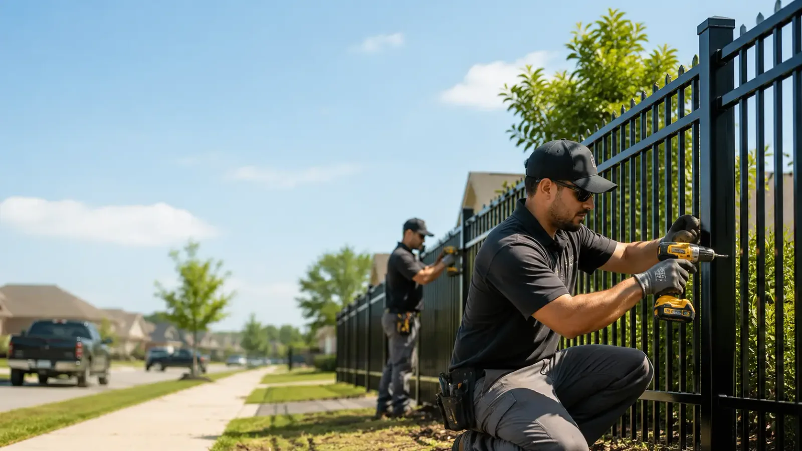 Metal Fence Installation in Lake Park, IA